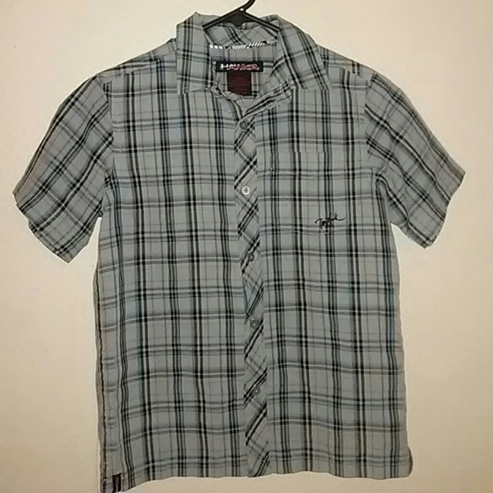 Tony Hawk Boys Plaid Shirt